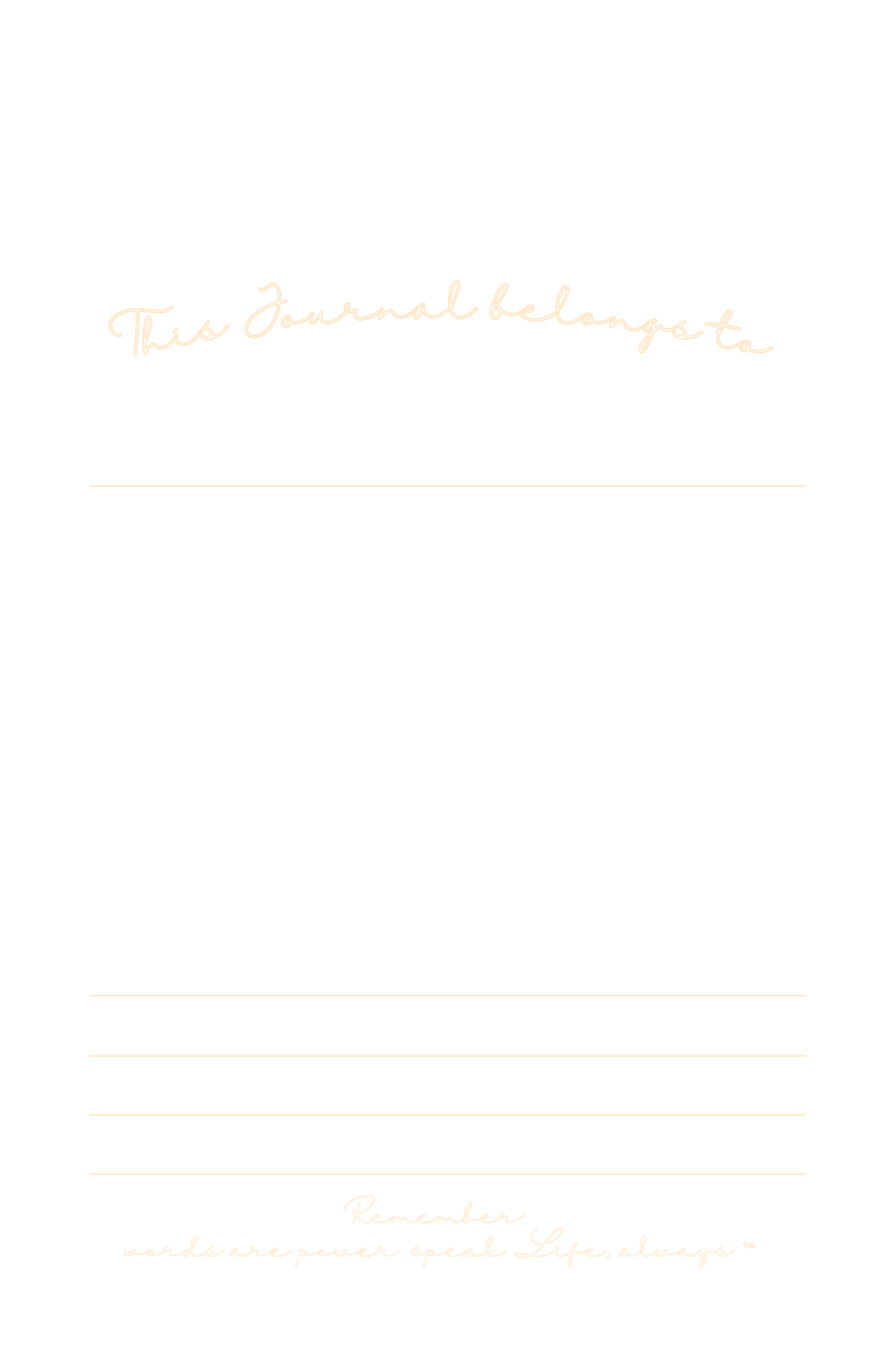 Brown Skin Girl Colorful Journal