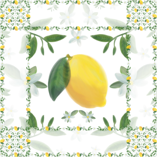 Limonata di Amalfi Silk Scarf