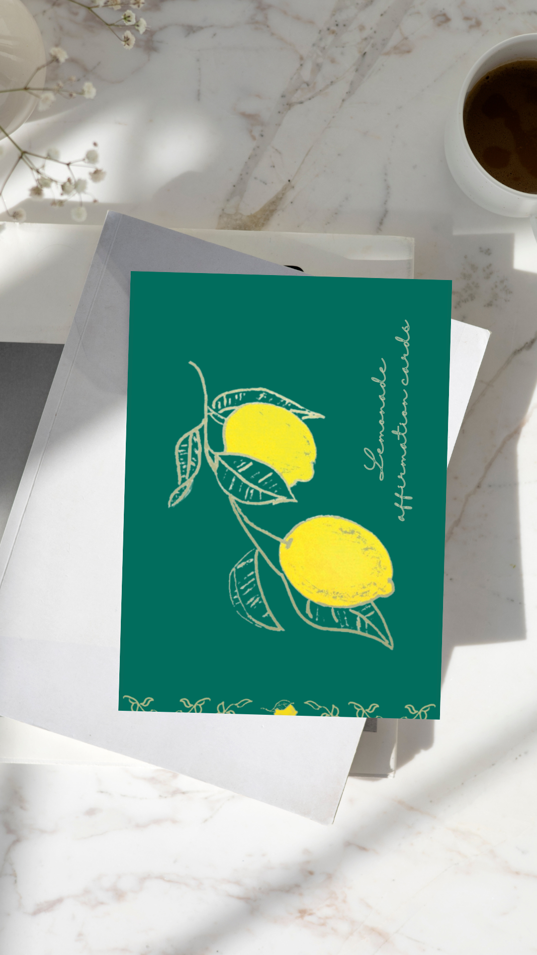 Lemonade Affirmation Booklet: Powerful Daily "I Am" Statements